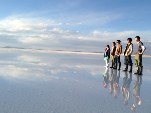 ウユニ塩湖/天空の鏡