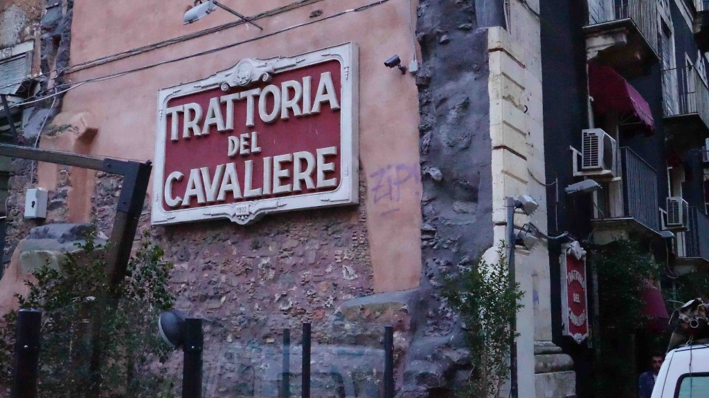 Trattoria del Cavaliere（カターニア・トラットリア）